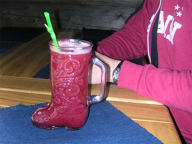 hot cranberry drink