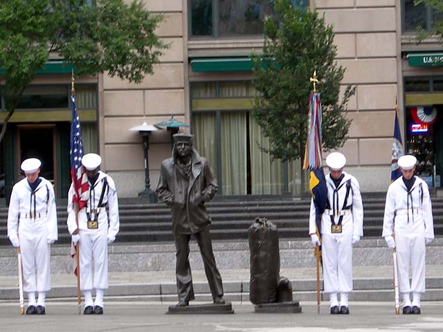 navy memorial ceremony