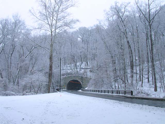 snow tunnel